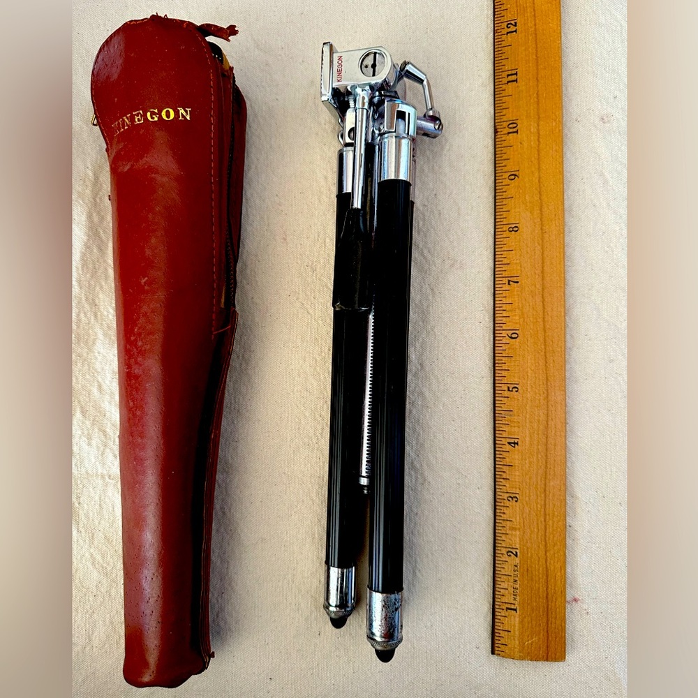 Vintage Kinegon small tripod with case